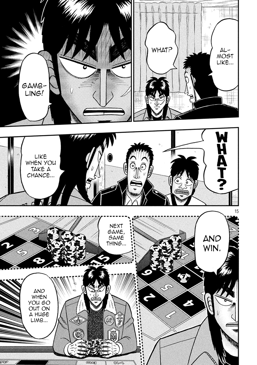 Tobaku Datenroku Kaiji - One Poker Hen Chapter 390 #15