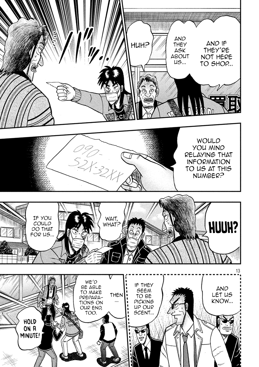 Tobaku Datenroku Kaiji - One Poker Hen Chapter 386 #13