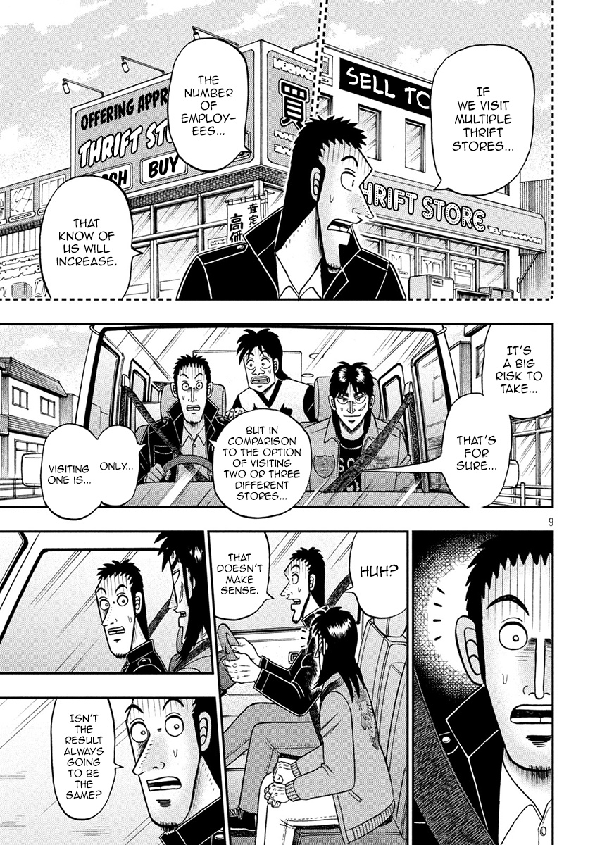 Tobaku Datenroku Kaiji - One Poker Hen Chapter 382 #9