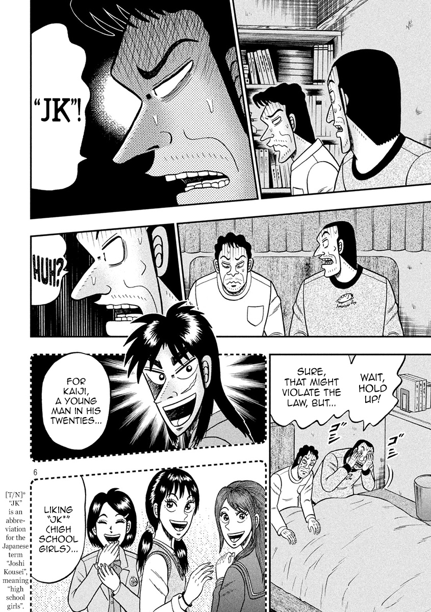 Tobaku Datenroku Kaiji - One Poker Hen Chapter 374 #6