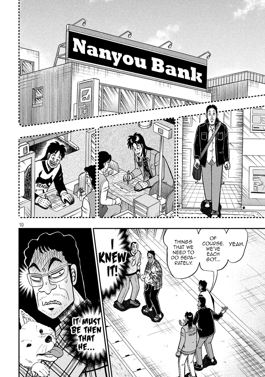 Tobaku Datenroku Kaiji - One Poker Hen Chapter 376 #10