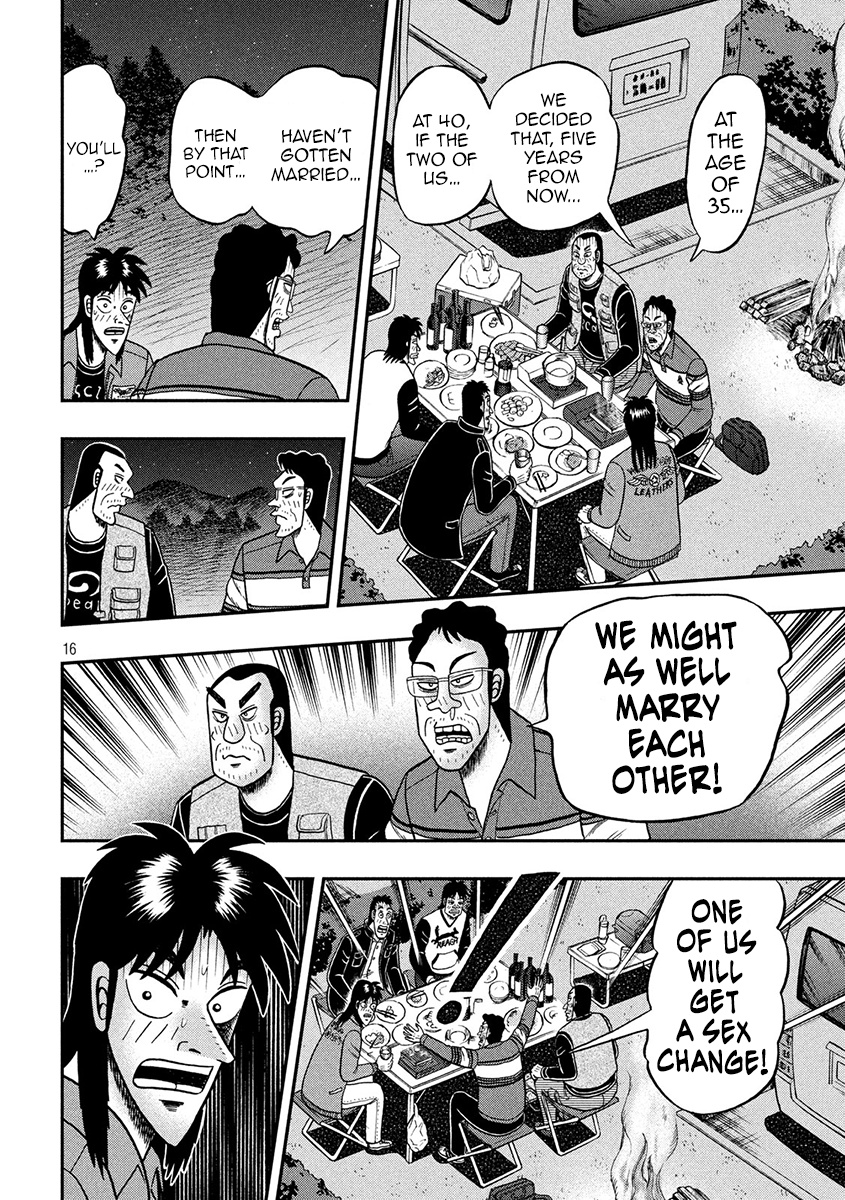 Tobaku Datenroku Kaiji - One Poker Hen Chapter 351 #16