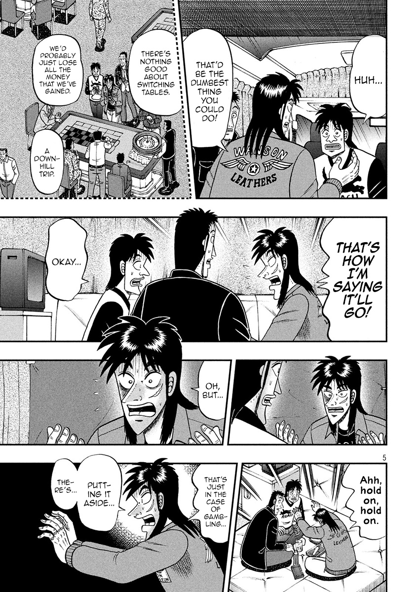 Tobaku Datenroku Kaiji - One Poker Hen Chapter 348 #5