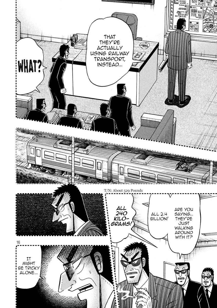 Tobaku Datenroku Kaiji - One Poker Hen Chapter 327 #16