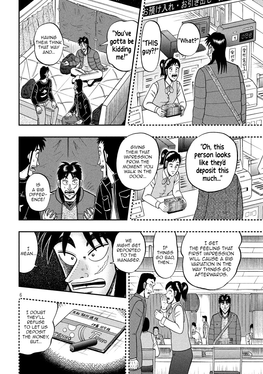 Tobaku Datenroku Kaiji - One Poker Hen Chapter 321 #6