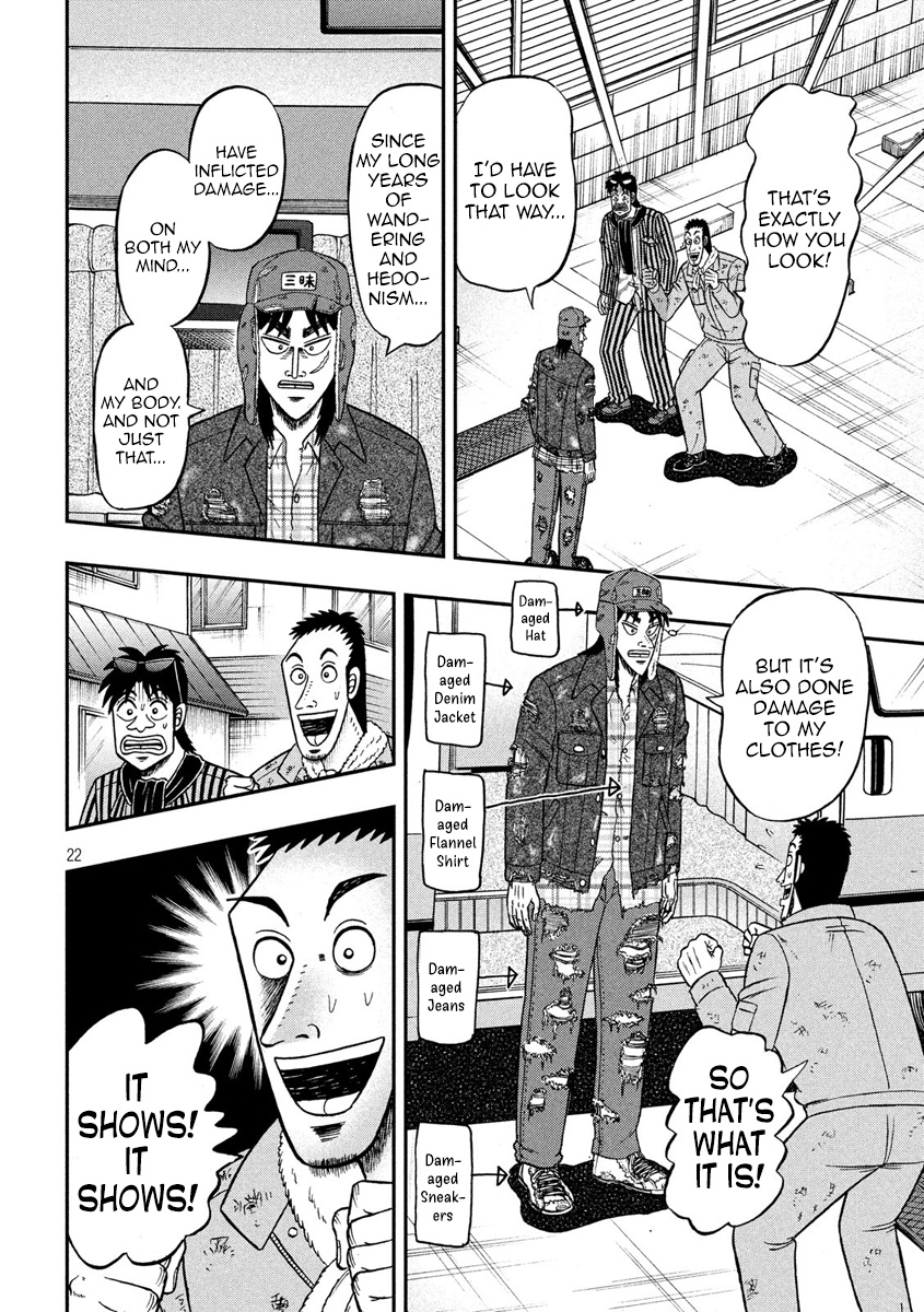 Tobaku Datenroku Kaiji - One Poker Hen Chapter 321 #22