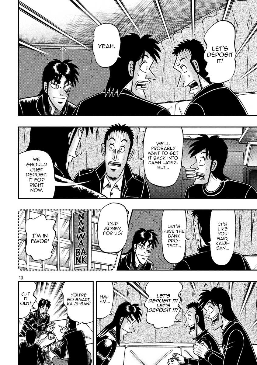 Tobaku Datenroku Kaiji - One Poker Hen Chapter 296 #10