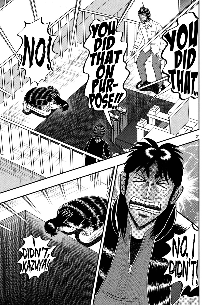 Tobaku Datenroku Kaiji - One Poker Hen Chapter 251 #21