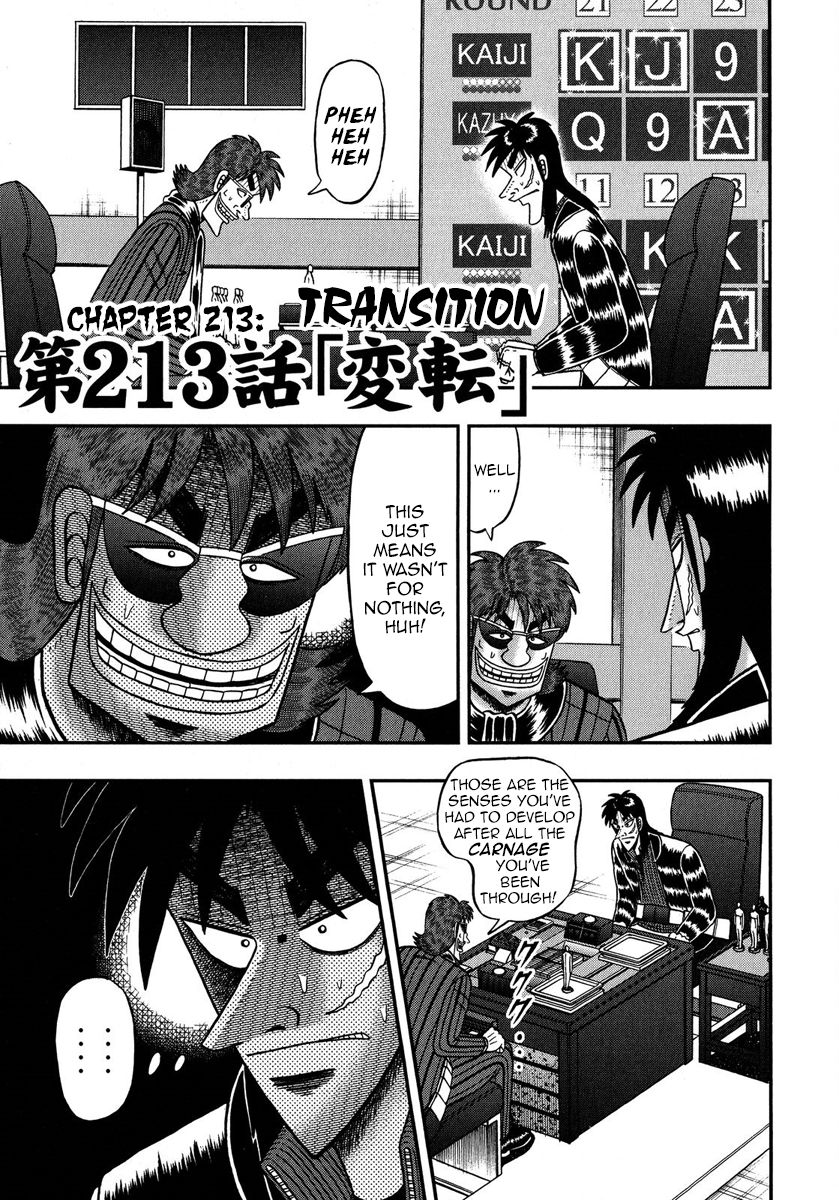 Tobaku Datenroku Kaiji - One Poker Hen Chapter 213 #1