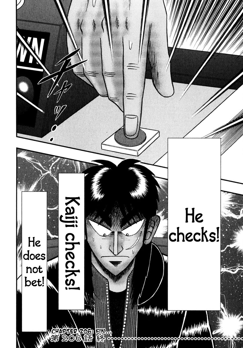 Tobaku Datenroku Kaiji - One Poker Hen Chapter 206 #19