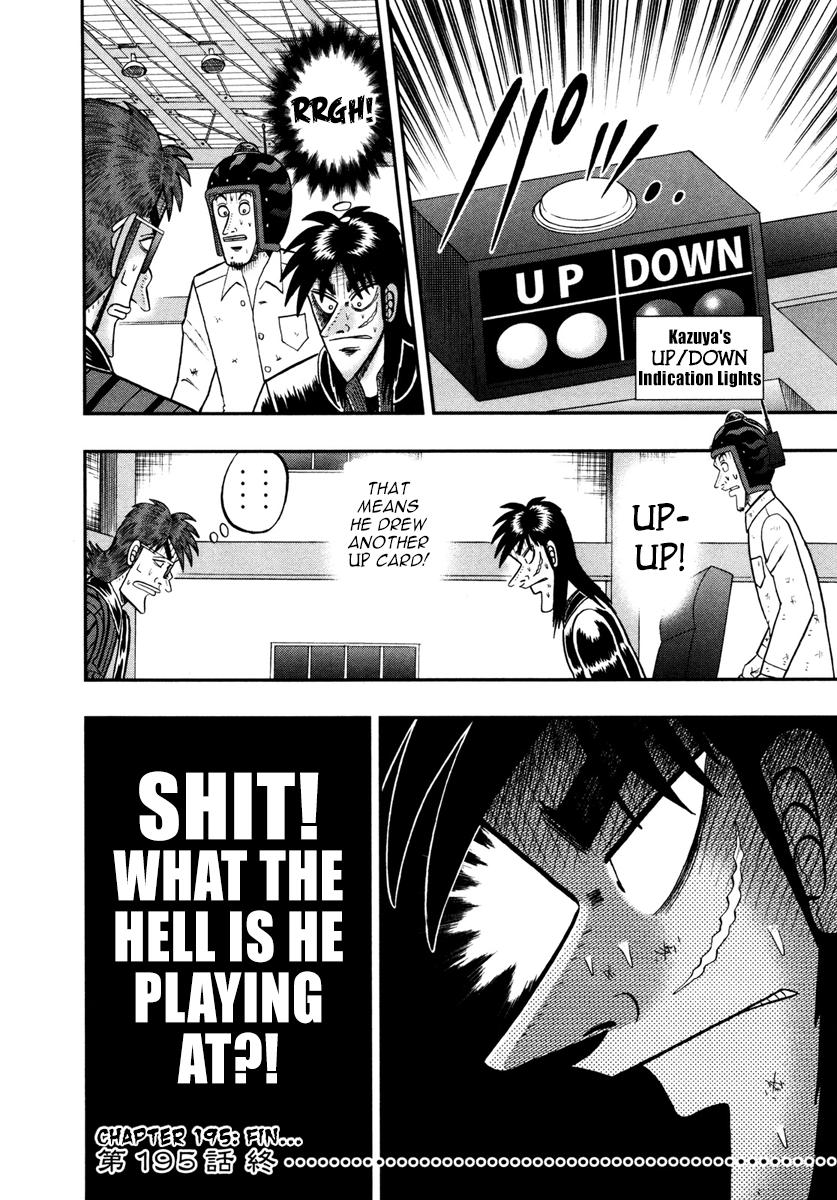 Tobaku Datenroku Kaiji - One Poker Hen Chapter 195 #19