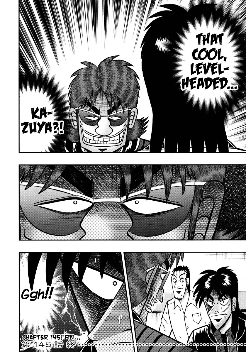 Tobaku Datenroku Kaiji - One Poker Hen Chapter 145 #22