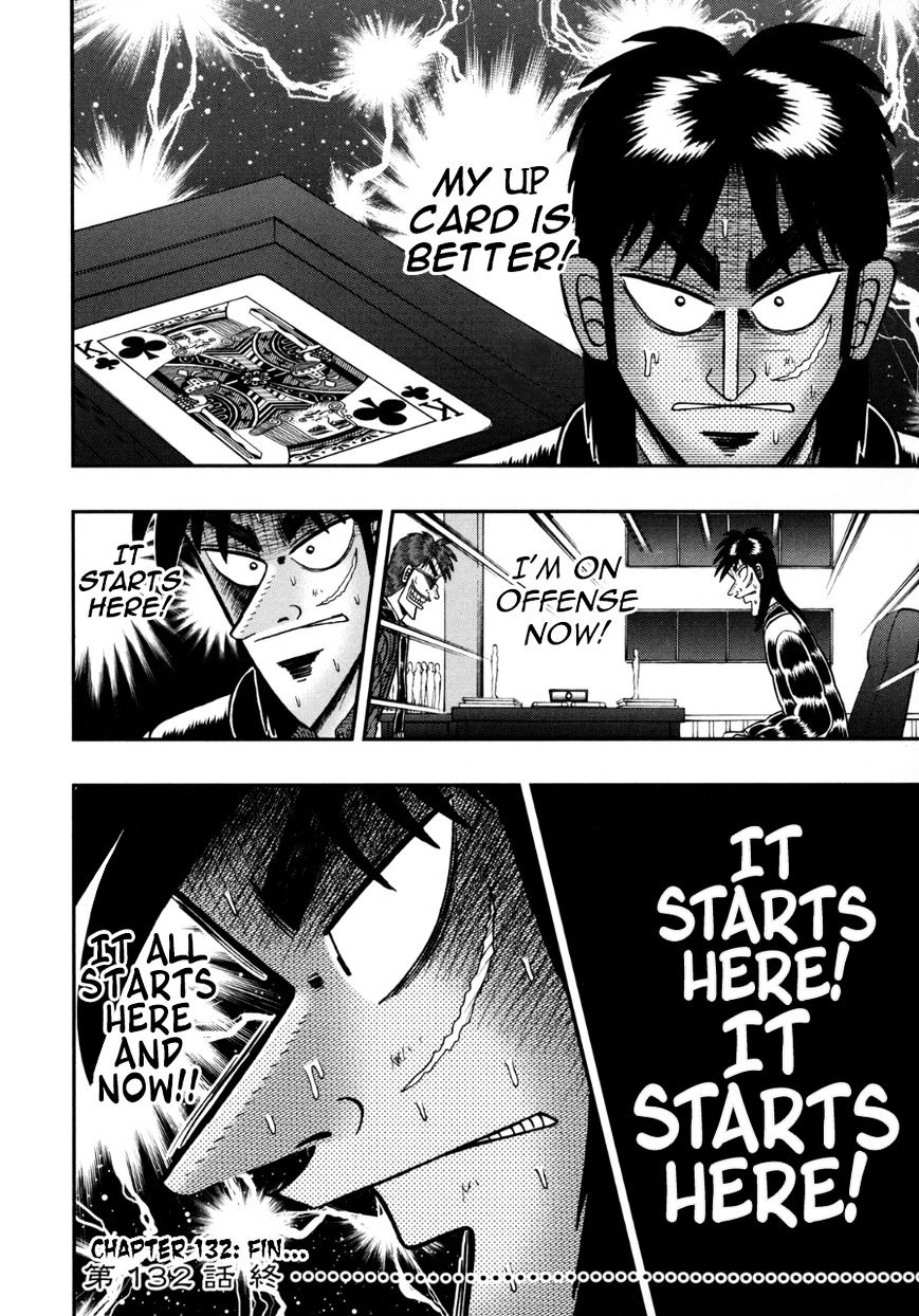 Tobaku Datenroku Kaiji - One Poker Hen Chapter 132 #18