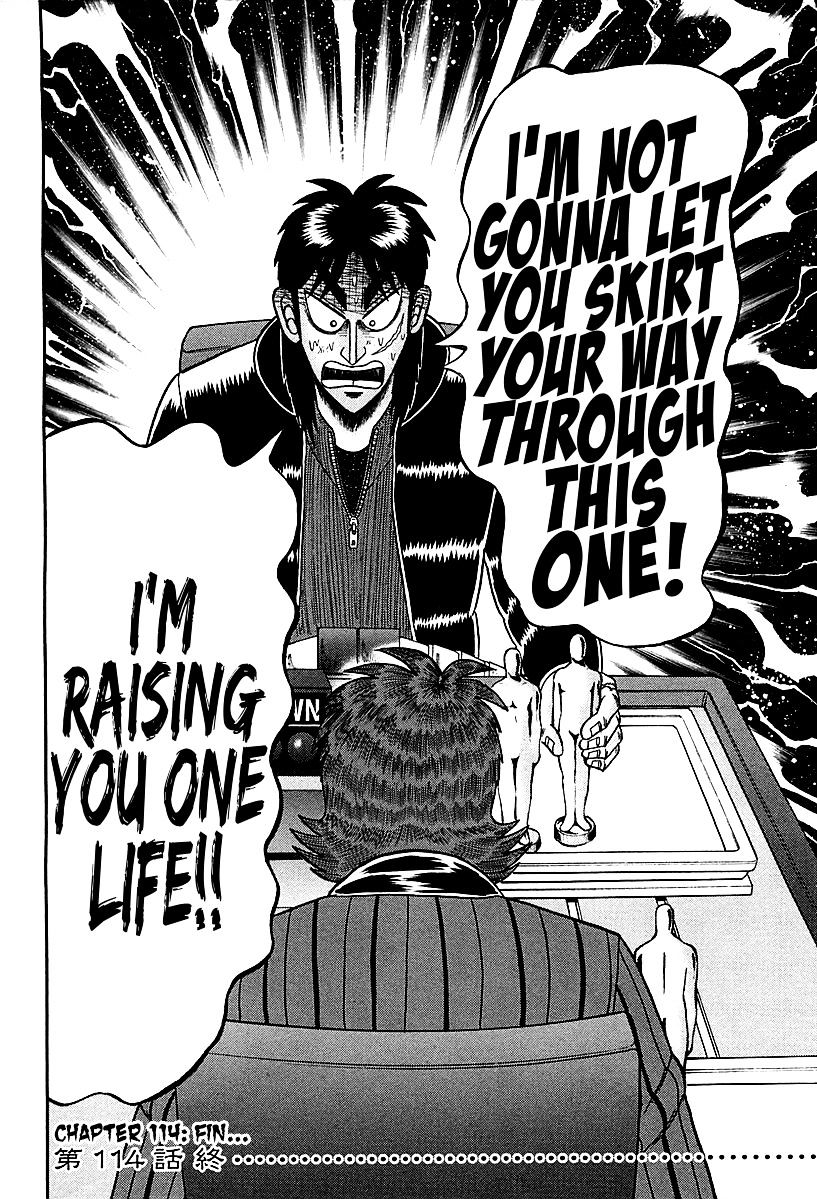 Tobaku Datenroku Kaiji - One Poker Hen Chapter 114 #21