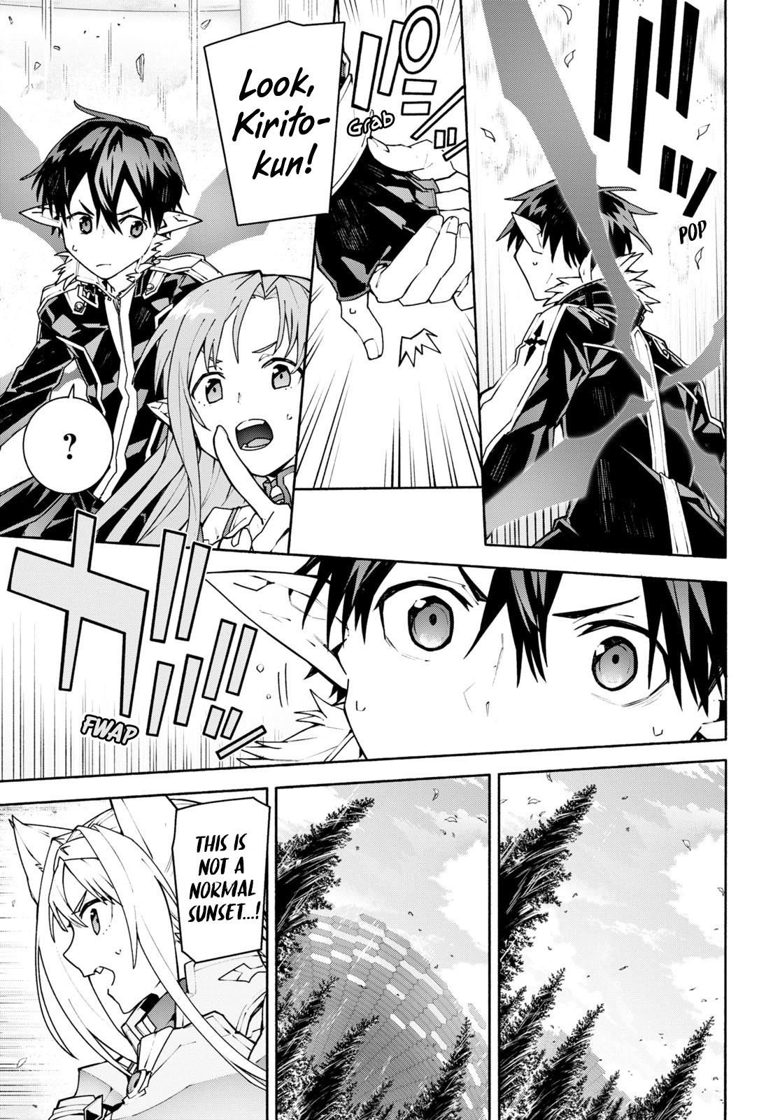 Sword Art Online Unital Ring Chapter 1 #25