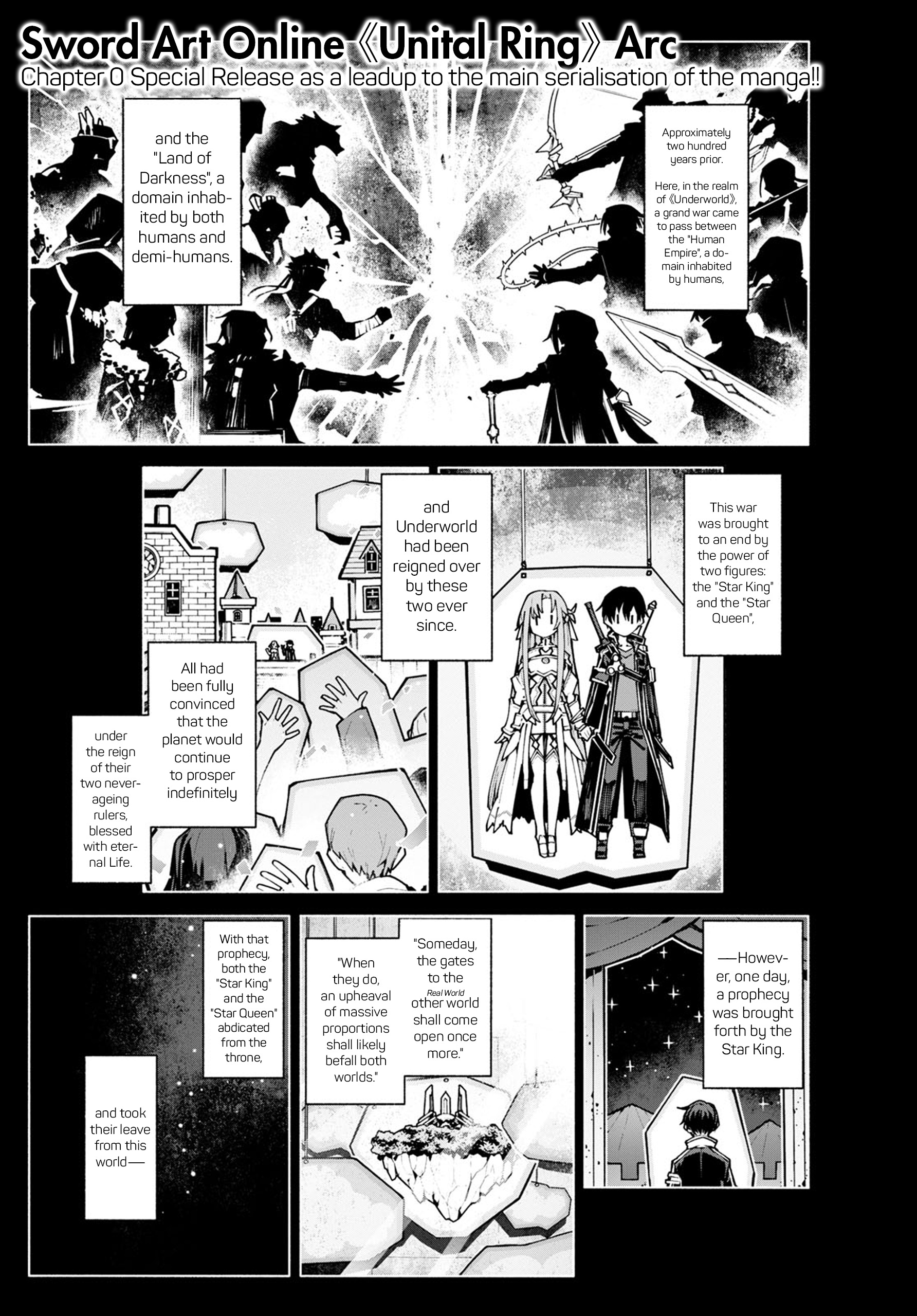 Sword Art Online Unital Ring Chapter 0 #1