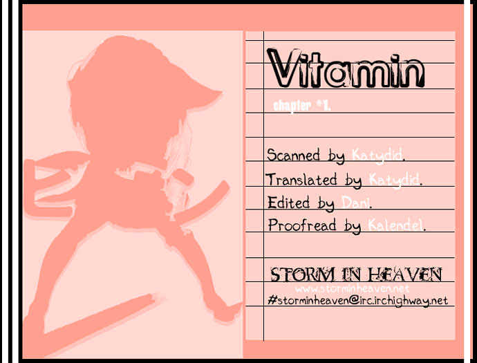 Vitamin Chapter 1.1 #3