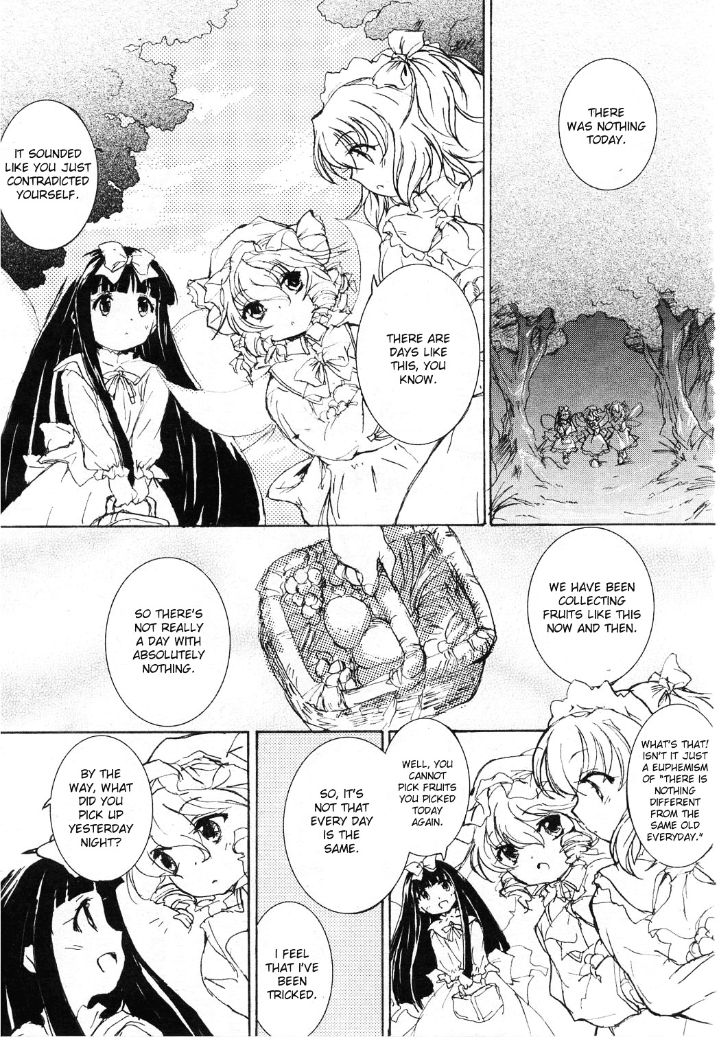 Touhou Sangetsusei ~ Eastern And Little Nature Deity Chapter 3 #7