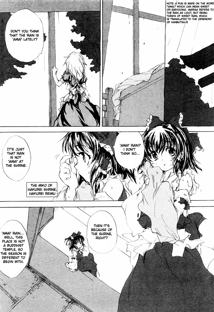 Touhou Sangetsusei ~ Eastern And Little Nature Deity Chapter 1 #5