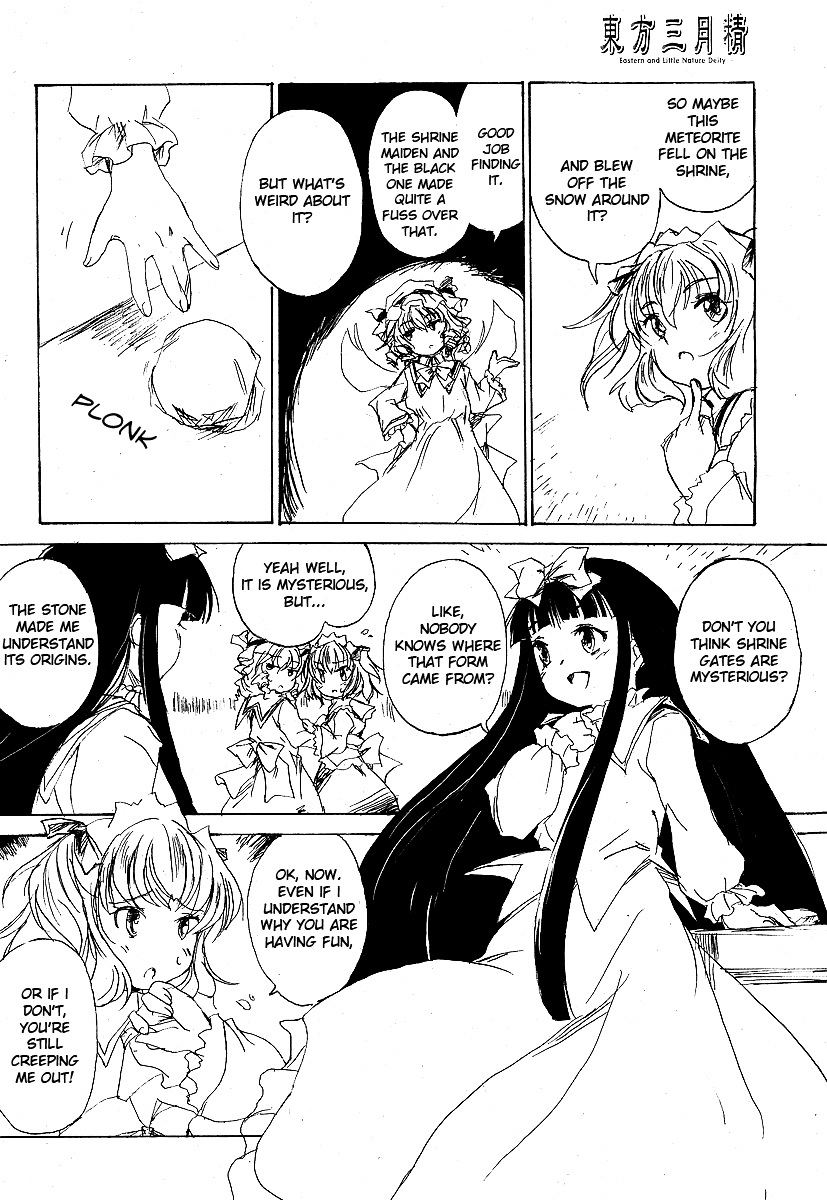 Touhou Sangetsusei ~ Eastern And Little Nature Deity Chapter 4 #10