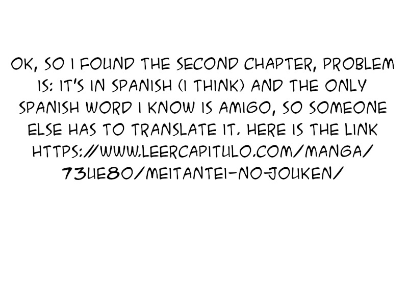 Meitantei No Jouken Chapter 6 #1