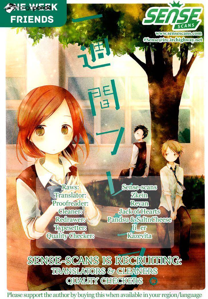 Isshuukan Friends Chapter 18 #1