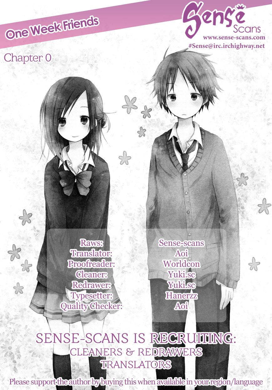 Isshuukan Friends Chapter 0 #1