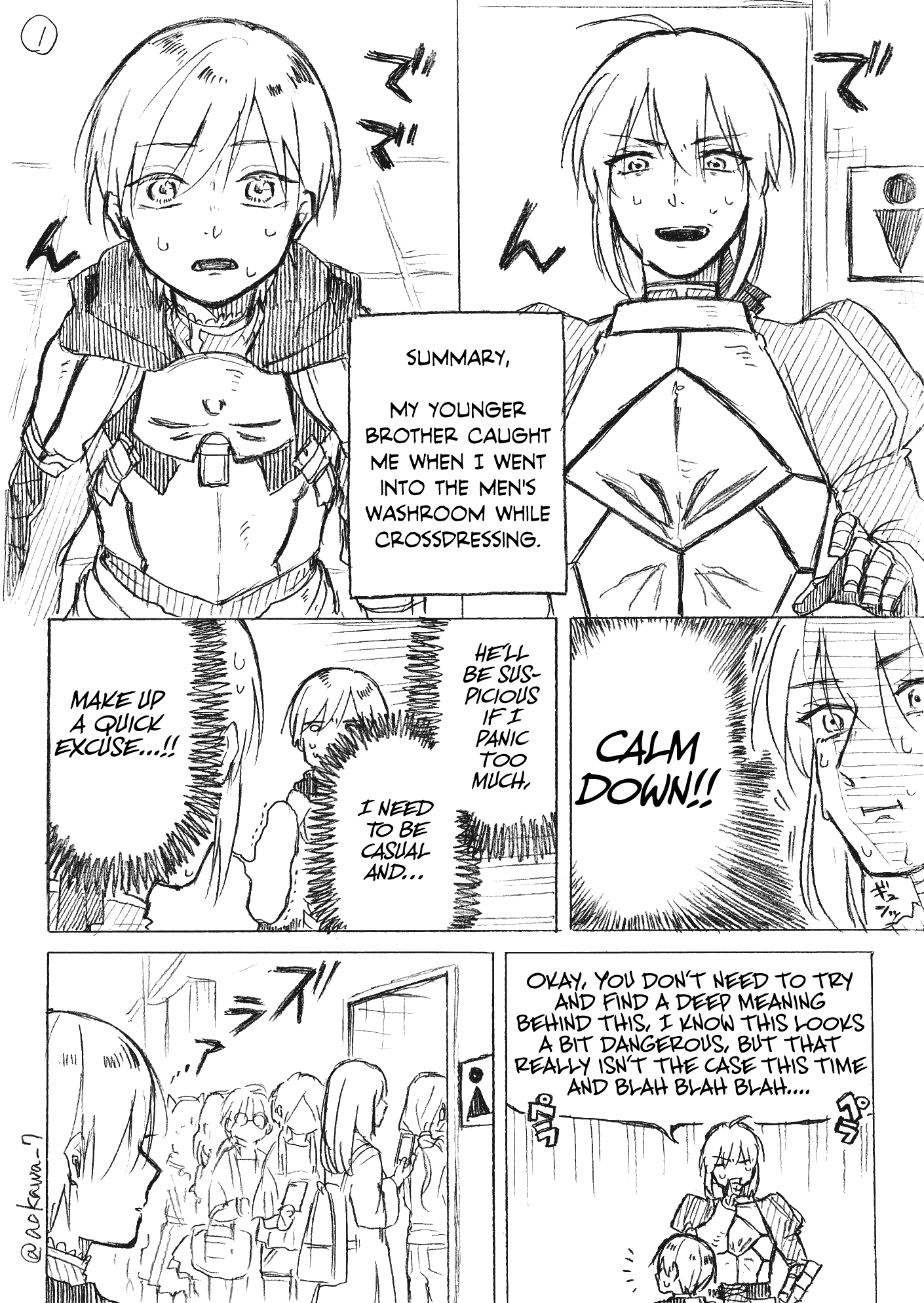 The Manga Where A Crossdressing Cosplayer Gets A Brother Chapter 3.1 #2