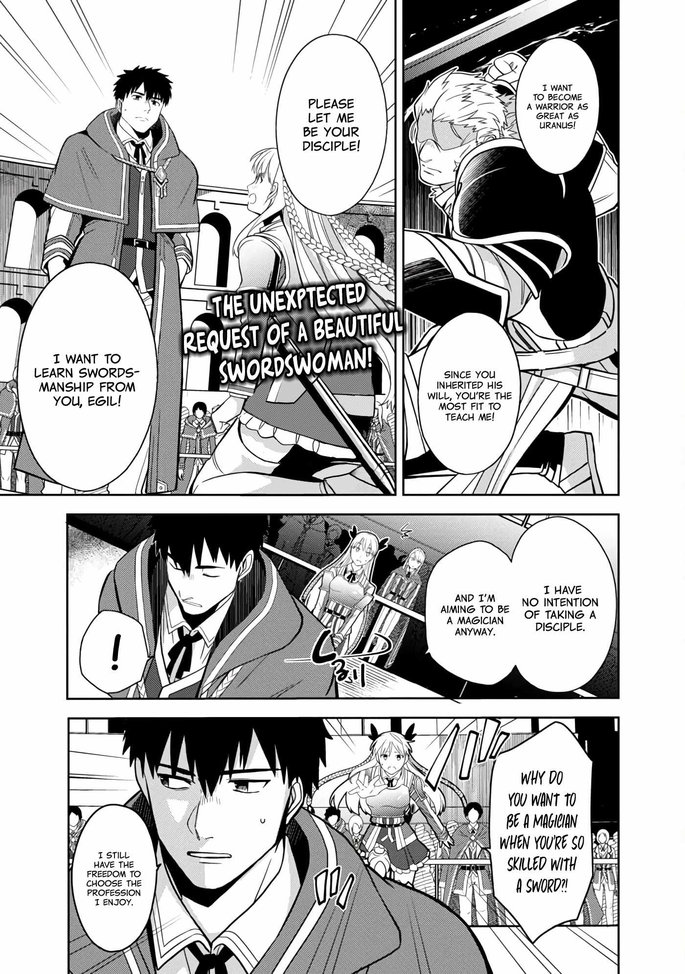 The Reincarnated Swordsman With 9999 Strength Wants To Become A Magician! Chapter 4 #4