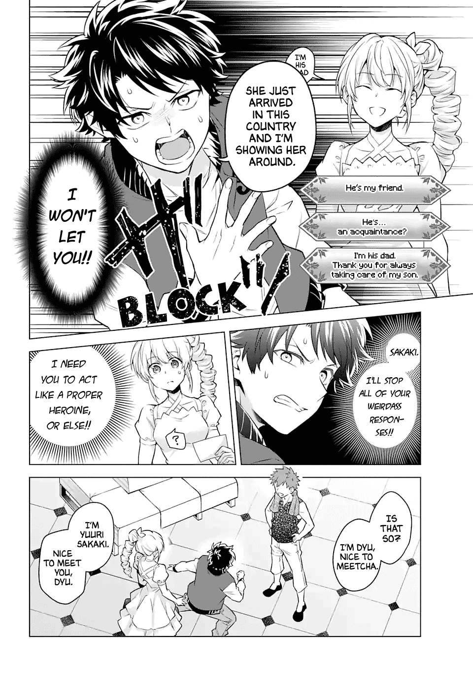 Transferred To Another World, But I'm Saving The World Of An Otome Game!? Chapter 22 #10