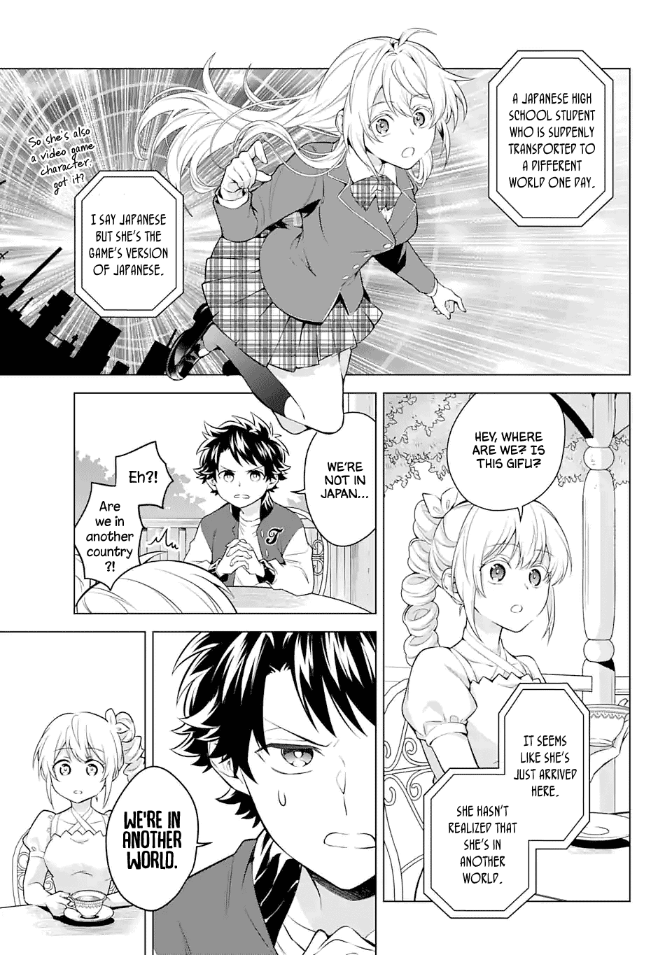 Transferred To Another World, But I'm Saving The World Of An Otome Game!? Chapter 21 #5