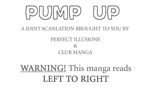 Pump Up! Chapter 3 #1