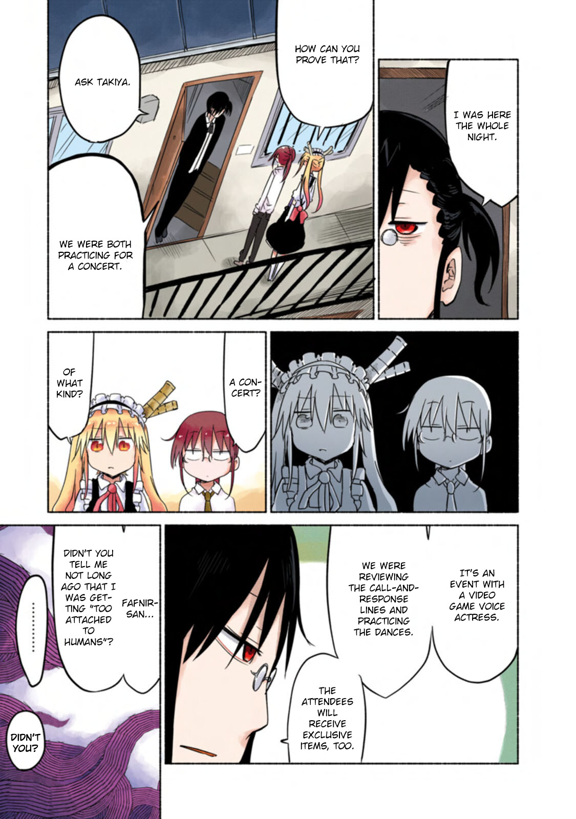 Kobayashi-San Chi No Maid Dragon Full Color Comic Chapter 1 #8