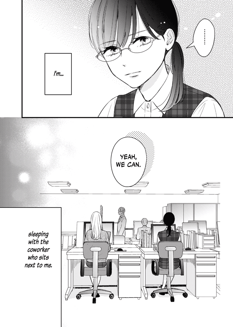 Totsuzen Nantonaku Tonari No Seki No Dōryō To Kisu Shitaku Narimashita. Chapter 1 #4