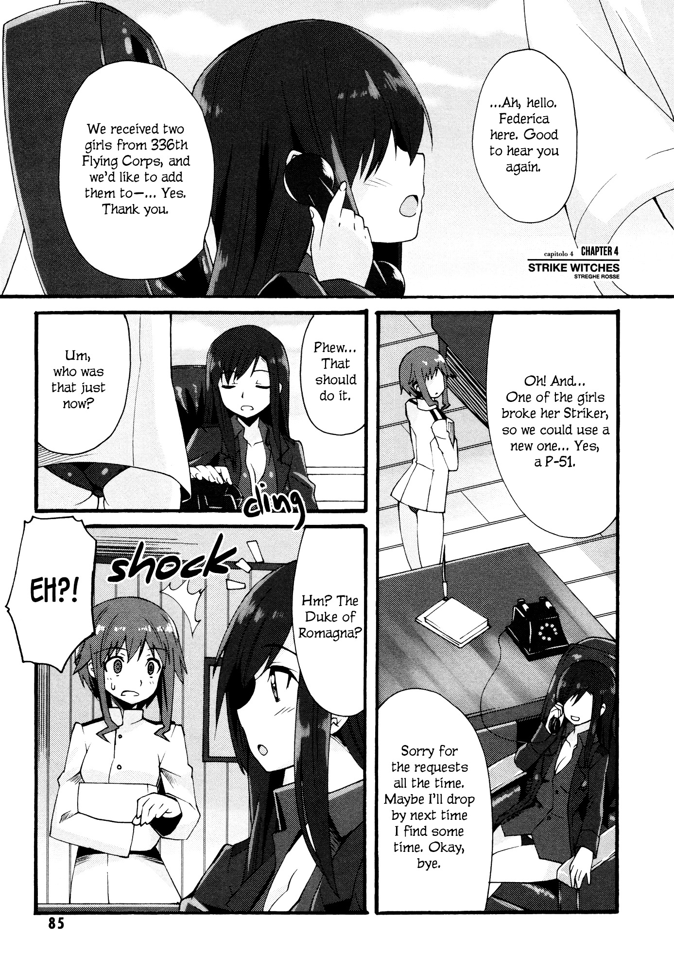 Strike Witches - Kurenai No Majotachi Chapter 4 #1