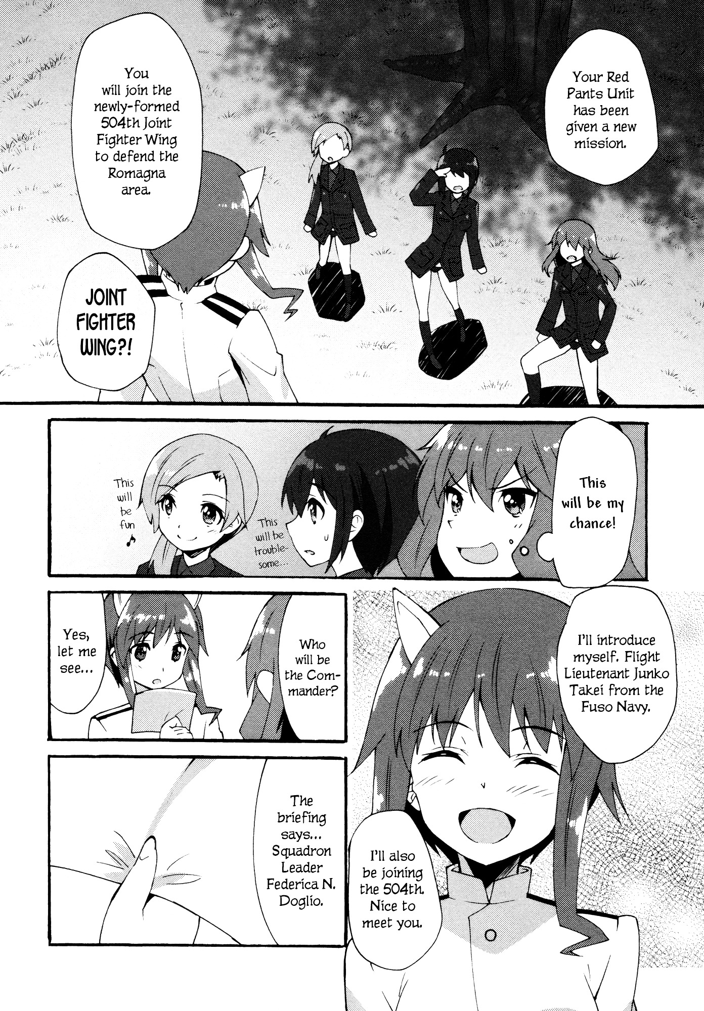 Strike Witches - Kurenai No Majotachi Chapter 1 #13