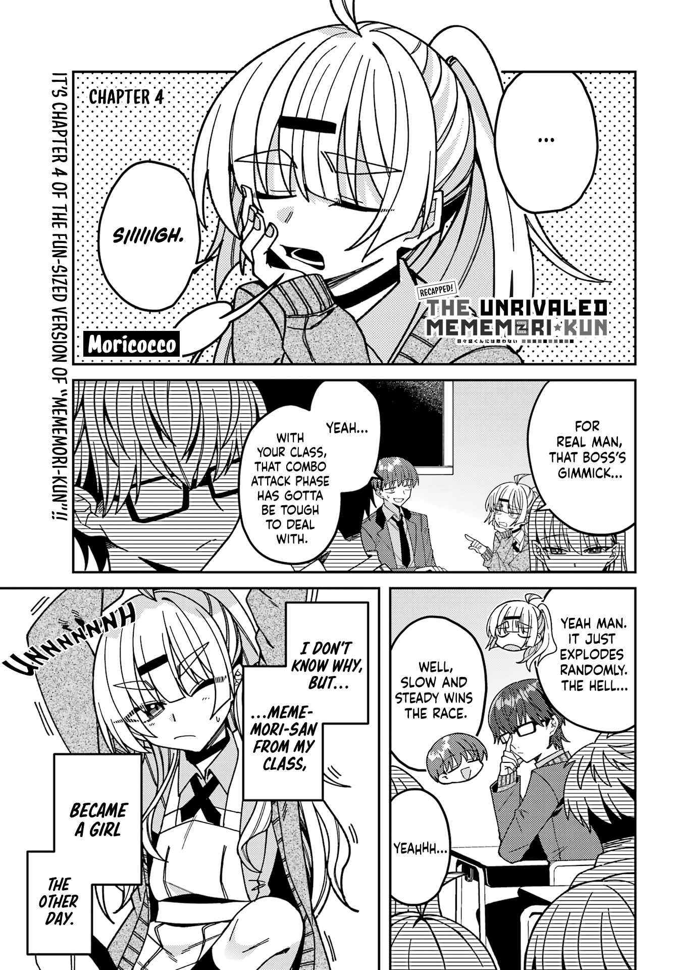 Unparalleled Mememori-Kun Chapter 13.5 #1