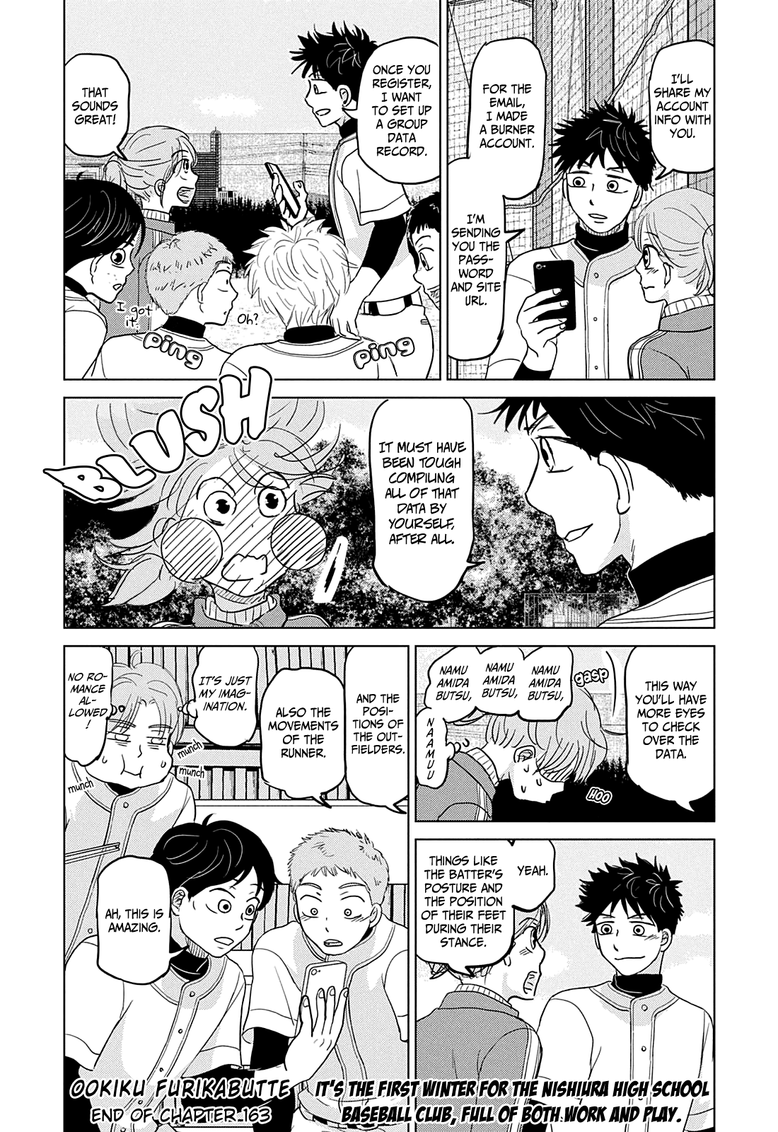 Ookiku Furikabutte Chapter 163 #36