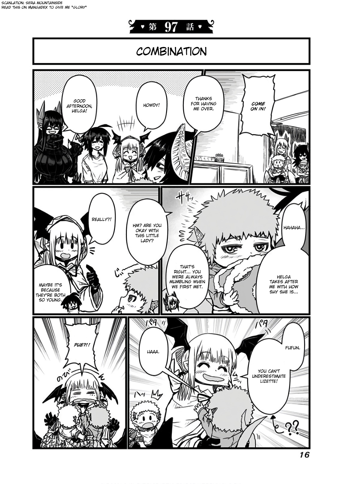 Musuko Ga Kawaikute Shikataganai Mazoku No Hahaoya Chapter 97 #1