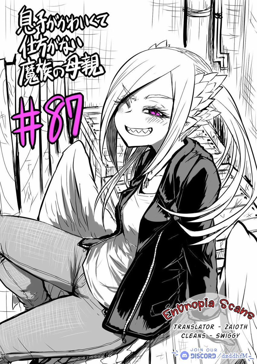 Musuko Ga Kawaikute Shikataganai Mazoku No Hahaoya Chapter 87 #9