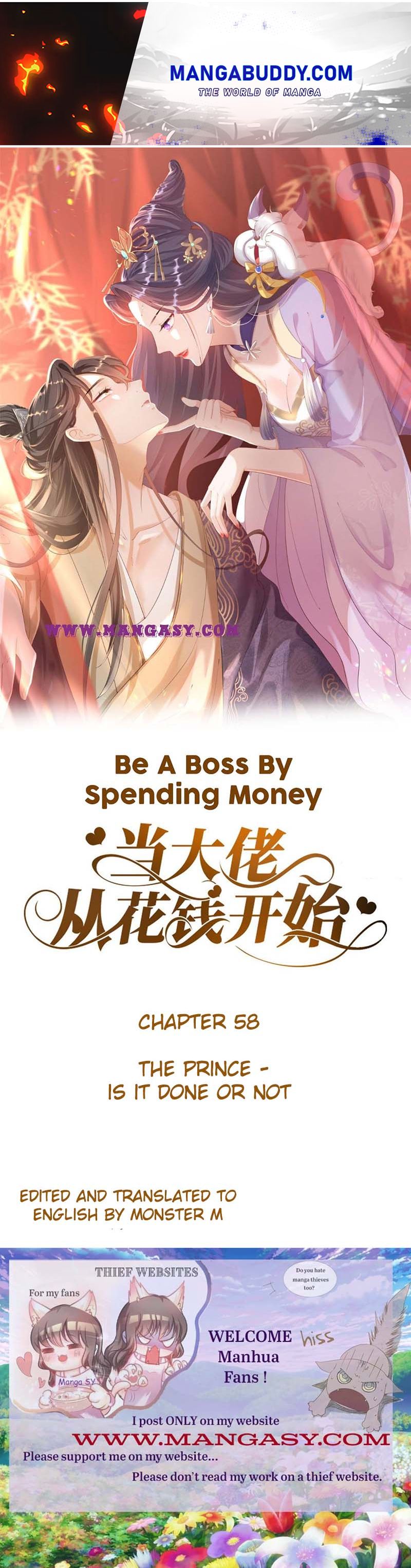 Becoming A Big Boss Starts With Spending Money Chapter 58 #1