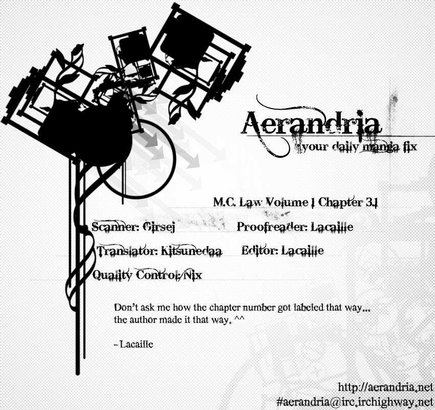 M.c. Law Chapter 3.1 #2