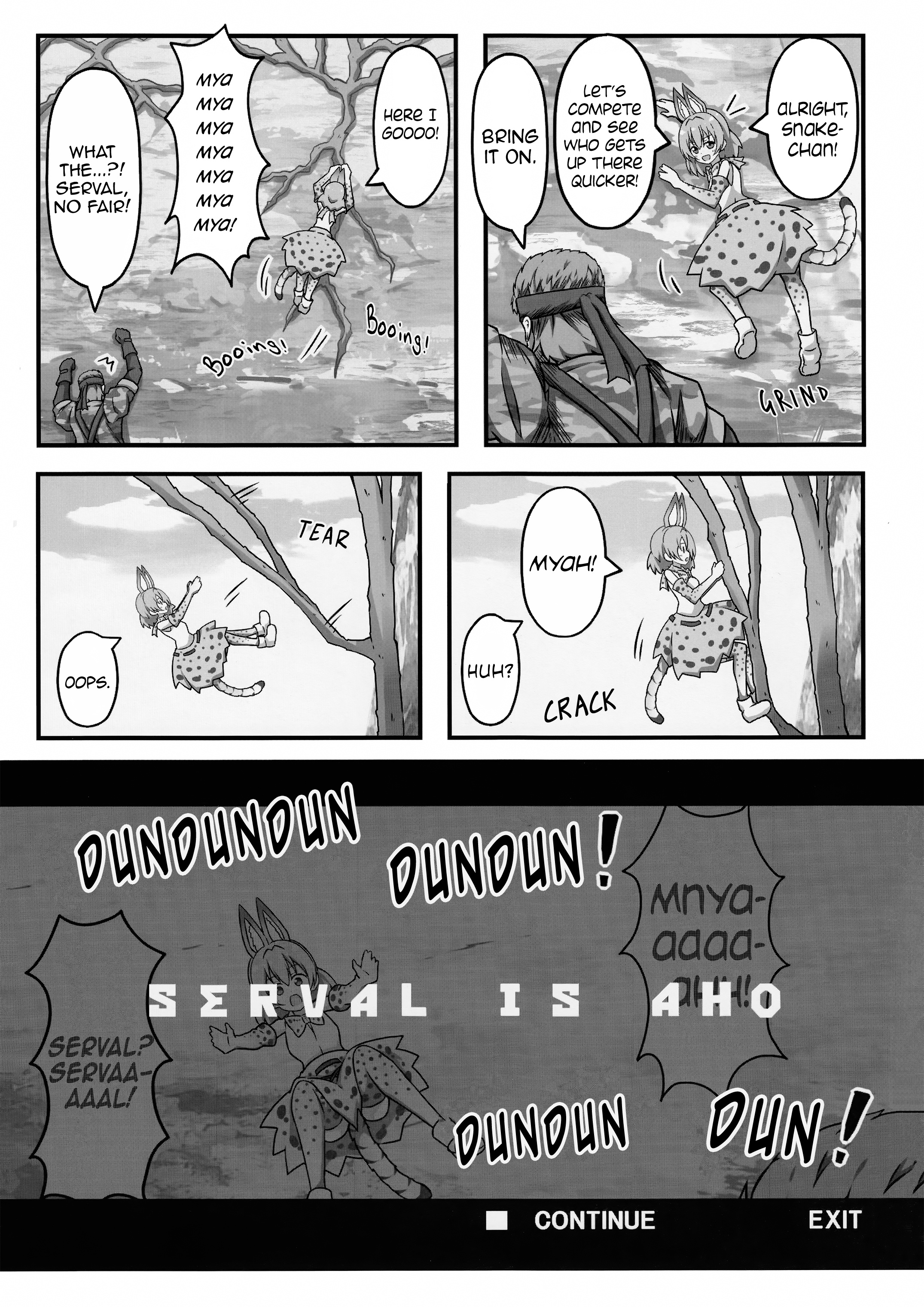 Kemono Friends - If A Snake Friend Appeared In Japari Park Instead (Doujinshi) Chapter 16 #3
