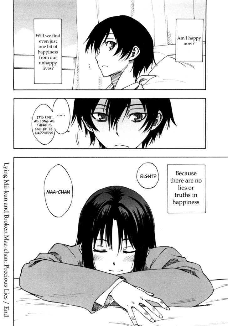 Lying Mii-Kun And Broken Maa-Chan: Precious Lies Chapter 5 #42