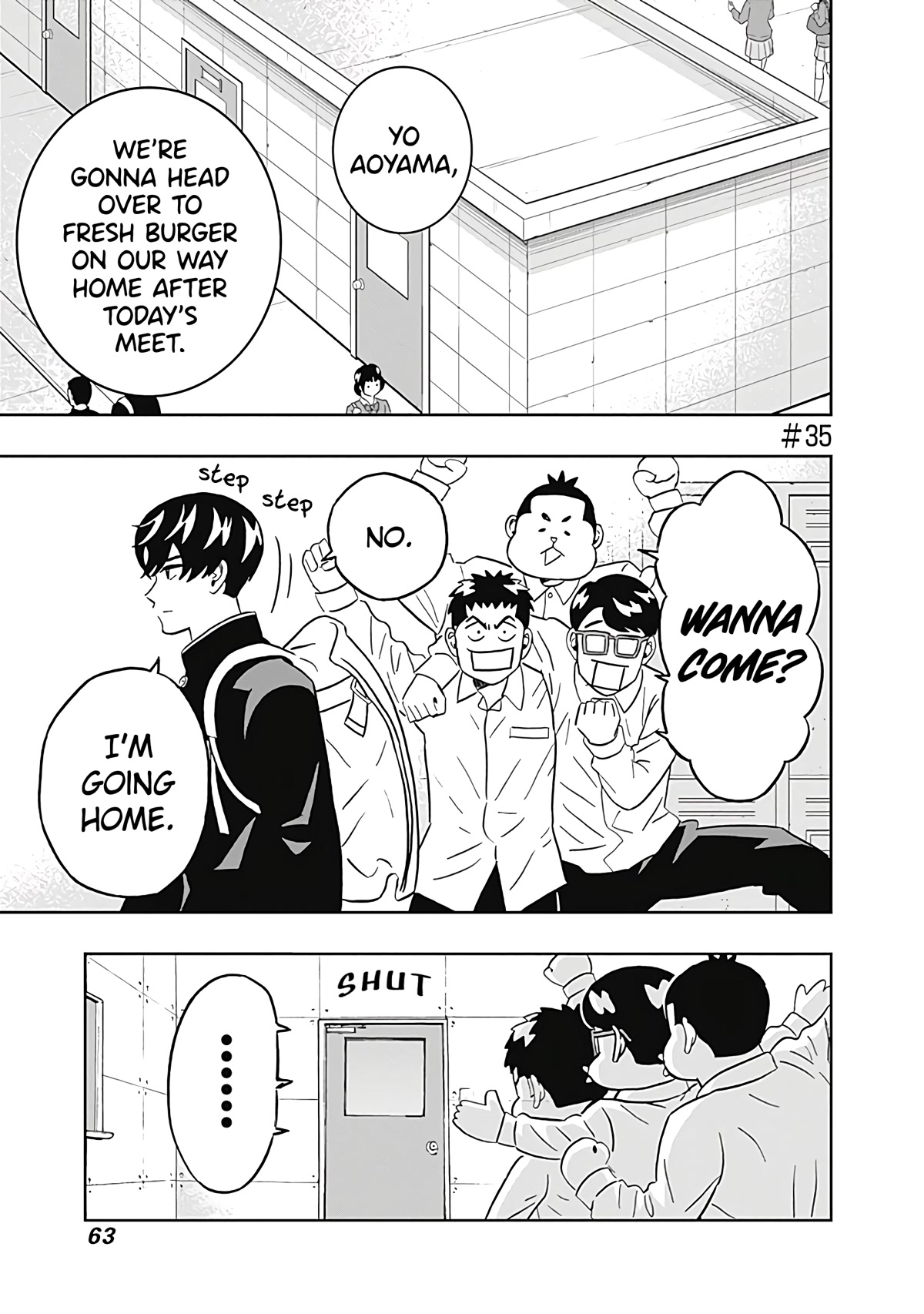 Clean Freak! Aoyama-Kun Chapter 35 #1