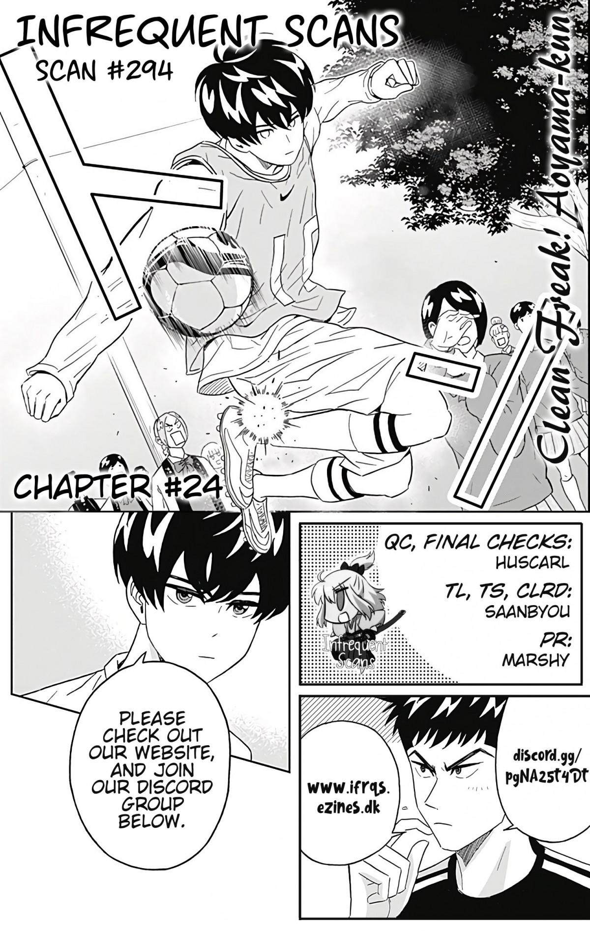 Clean Freak! Aoyama-Kun Chapter 24 #21