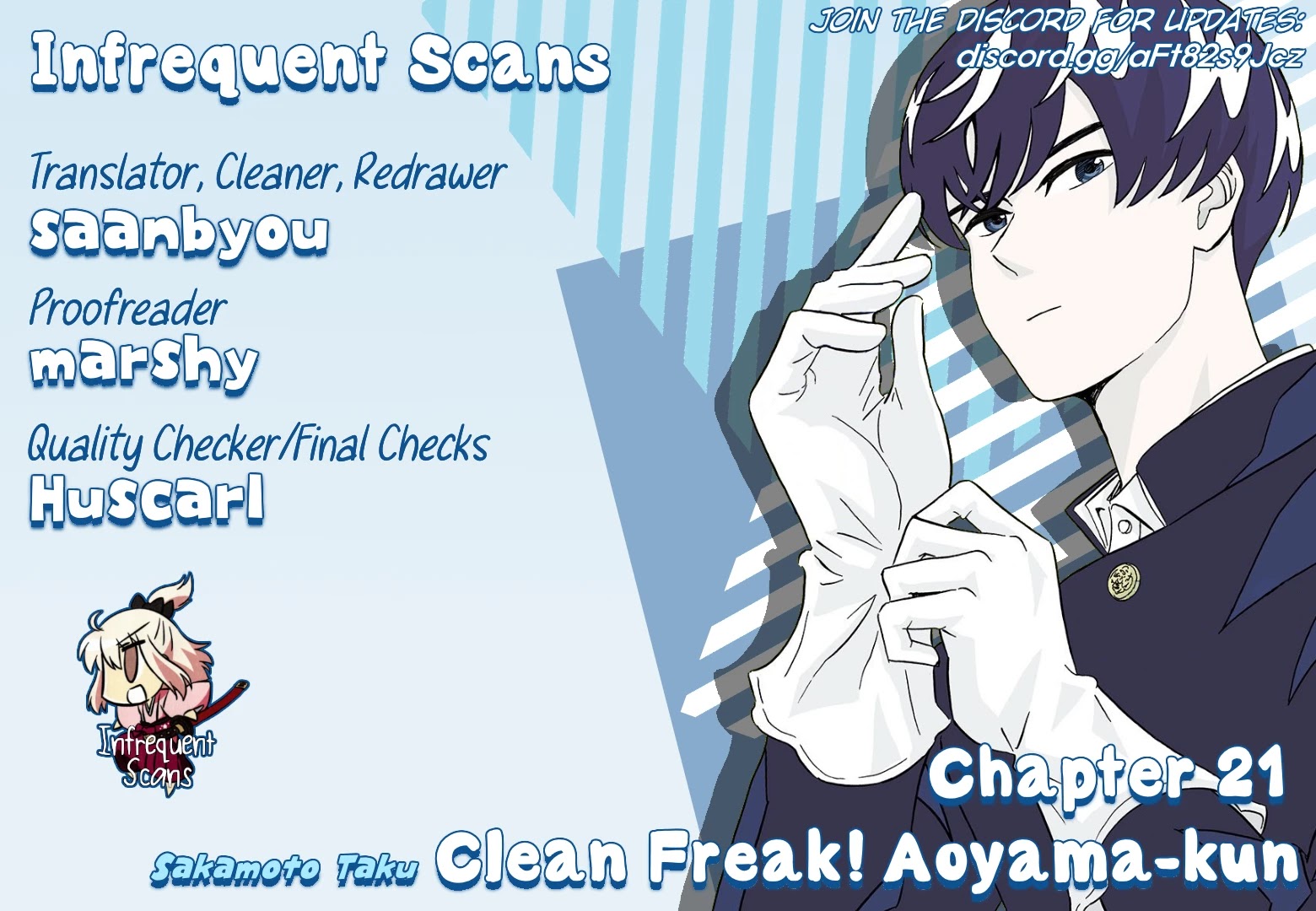 Clean Freak! Aoyama-Kun Chapter 21 #21