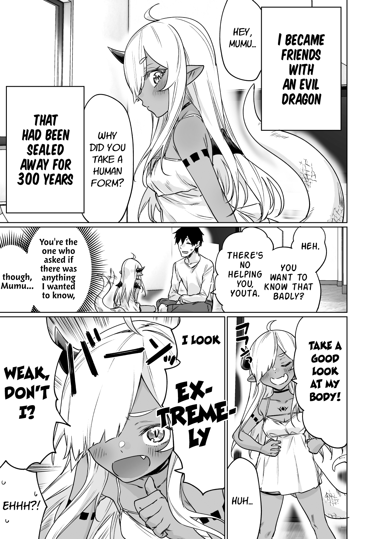 An Evil Dragon That Was Sealed Away For 300 Years Became My Friend Chapter 6 #1