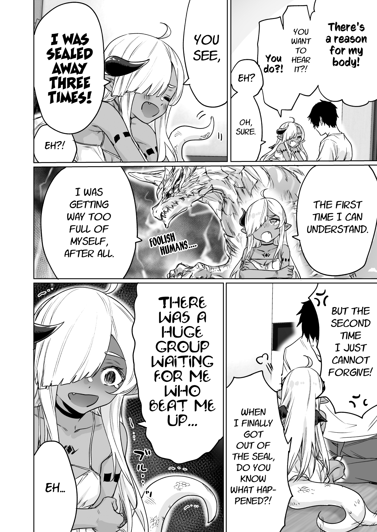 An Evil Dragon That Was Sealed Away For 300 Years Became My Friend Chapter 6 #2