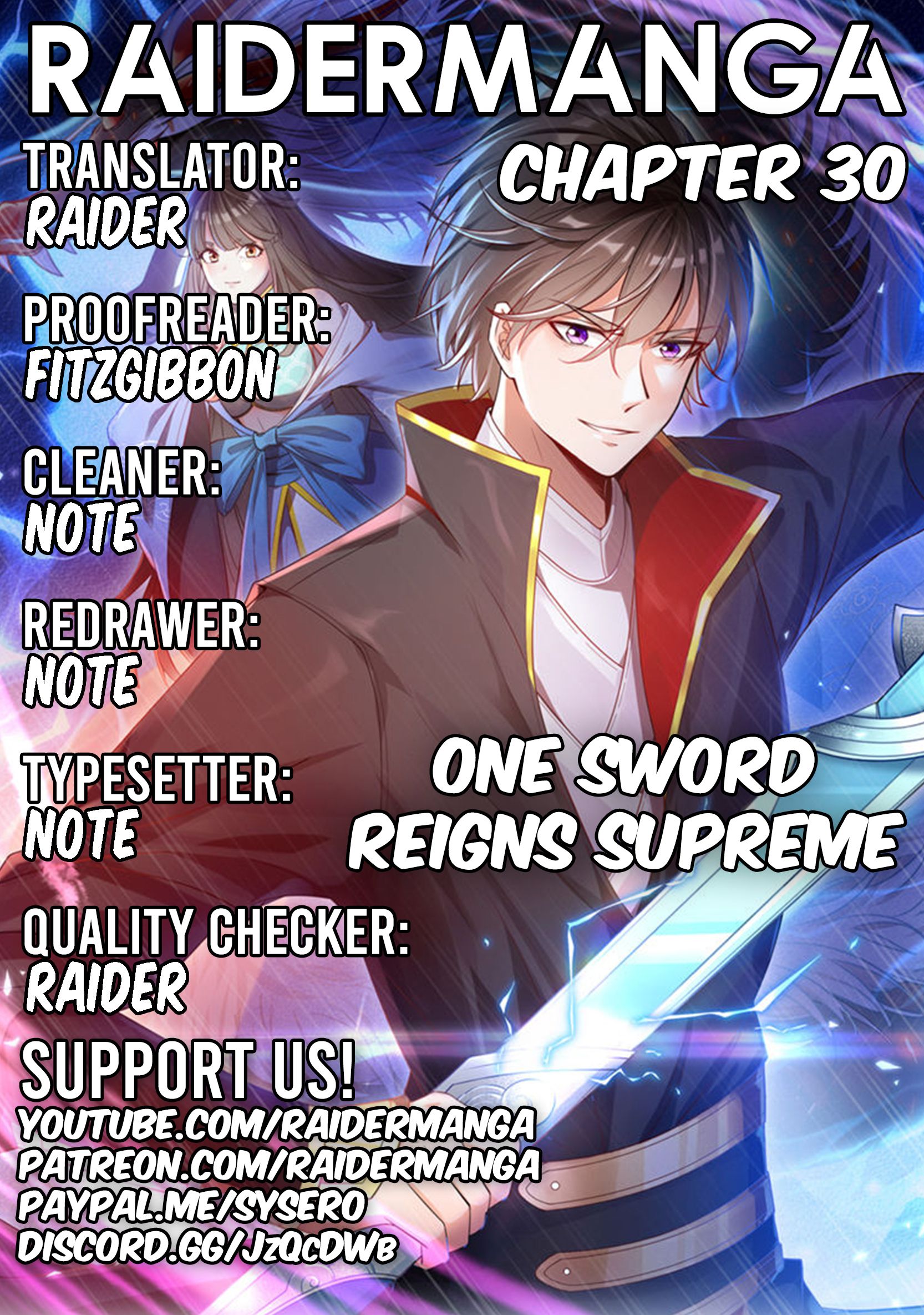 One Sword Reigns Supreme Chapter 30 #1